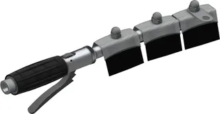 Aquarotter Handbürste, SIRIUS, Hebelventil, Schlauch 1400 mm