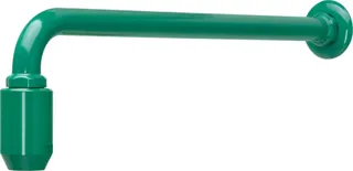 AR Notduschkopf, DN20, grün, 65 l/min, mit Wandarm
