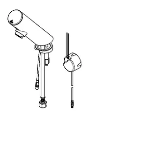 Aquarotter Standventil, F3, elek., o. Mischung, 6l, UP-Netzteil 230 VAC – Bild 2