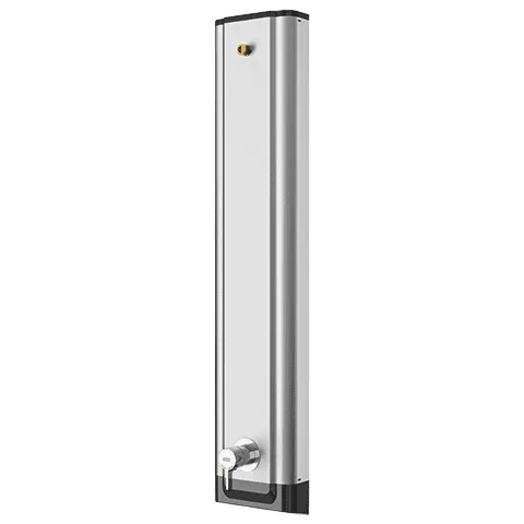 Aquarotter Duschpaneel, F5, Edst., Thermostat, EHM, für Duschkopf, Hygieneeinheit