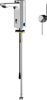 Aquarotter Standventil, F5, elek., o. Mischung, 5l, UP-Netzteil 230 VAC