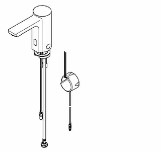 Aquarotter Standventil, F5, elek., o. Mischung, 5l, UP-Netzteil 230 VAC – Bild 2