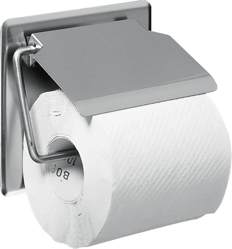 Aquarotter WC-Rollenhalter, RODAN, Edelstahl, 145x130x25 mm, Aufputz