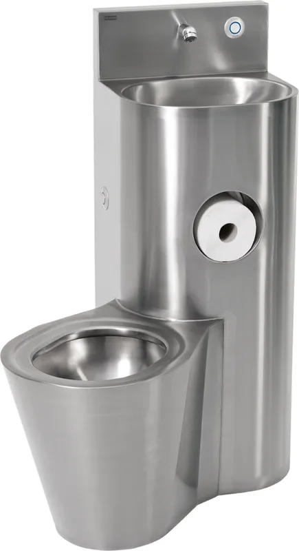 Aquarotter Sanitärkombination, HEAVY DUTY, Edst., Hw.-Mont., SPK, elektr., WC mi.