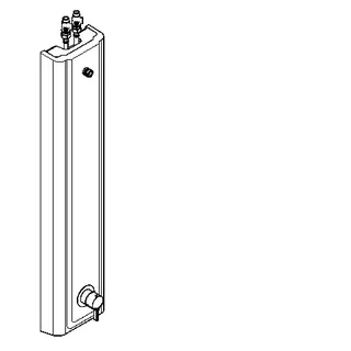 Aquarotter Duschpaneel, F5, MIRANIT, Thermostat, EHM, für Duschkopf, Hygieneeinheit – Bild 2