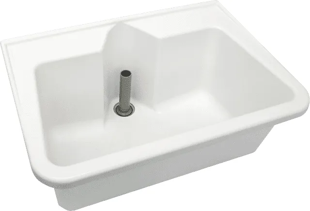 Aquarotter Mehrzweckbecken, SIRIUS, GFK, 700x320x495 mm, weiß