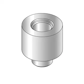 AR Verlängerungsadapter, AQUALINE-S, 30 mm, für Wandventil hydr., stapelbar