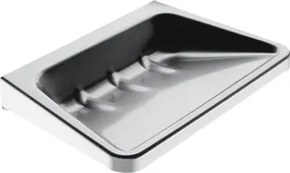 Aquarotter Seifenablage, RODAN, Edelstahl, 125x22x90 mm, AP, Wasserablauf