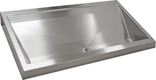 Aquarotter Reihenwaschanlage, PRESTIGE, Edst., 1800x150x570 mm, 3 Waschplätze