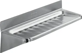 Aquarotter Seifenablage, RODAN, Edelstahl, 195x77x96 mm, AP, Abflusslöcher