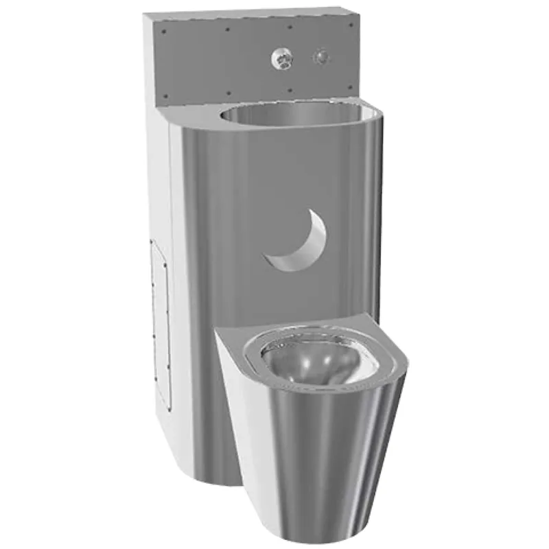 Aquarotter Sanitärkombination, HEAVY DUTY, Edst., W.Mont., SPK, hydr., WC mittig