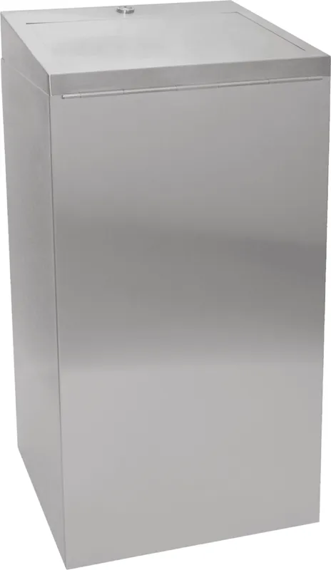 Aquarotter Abfallbehälter, RODAN, Edelstahl, 275x609x207 mm, Aufputz, ca. 30 l