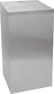 AR Abfallbehälter, RODAN, Edelstahl, 275x609x207 mm, Aufputz, ca. 30 l