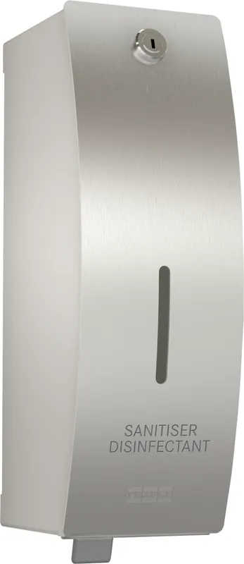 Aquarotter Desinfektionsmittelspender, STRATOS, Edelstahl, Aufputz, 100x323x134 mm
