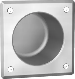 Aquarotter WC-Rollenfach, HEAVY DUTY, Edst., 180x180x105 mm, Unterputz, für 1 Rolle