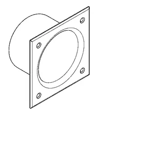Aquarotter WC-Rollenfach, HEAVY DUTY, Edst., 180x180x105 mm, Unterputz, für 1 Rolle – Bild 2