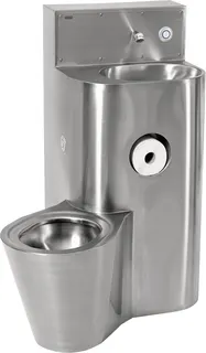 Aquarotter Sanitärkombination, HEAVY DUTY, Edst., W.Mont., SPK, elektr., WC rechts