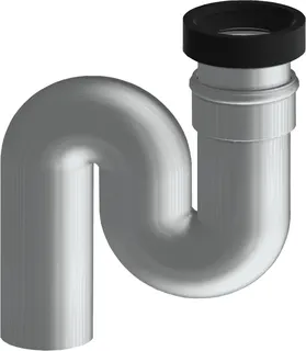 AR Siphon, CAMPUS, Kunststoff, Abgang senkrecht, DN100