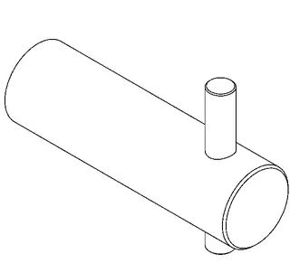Aquarotter Kleiderhaken, STRATOS, Edelstahl, 18x38x60 mm, Aufputz – Bild 2