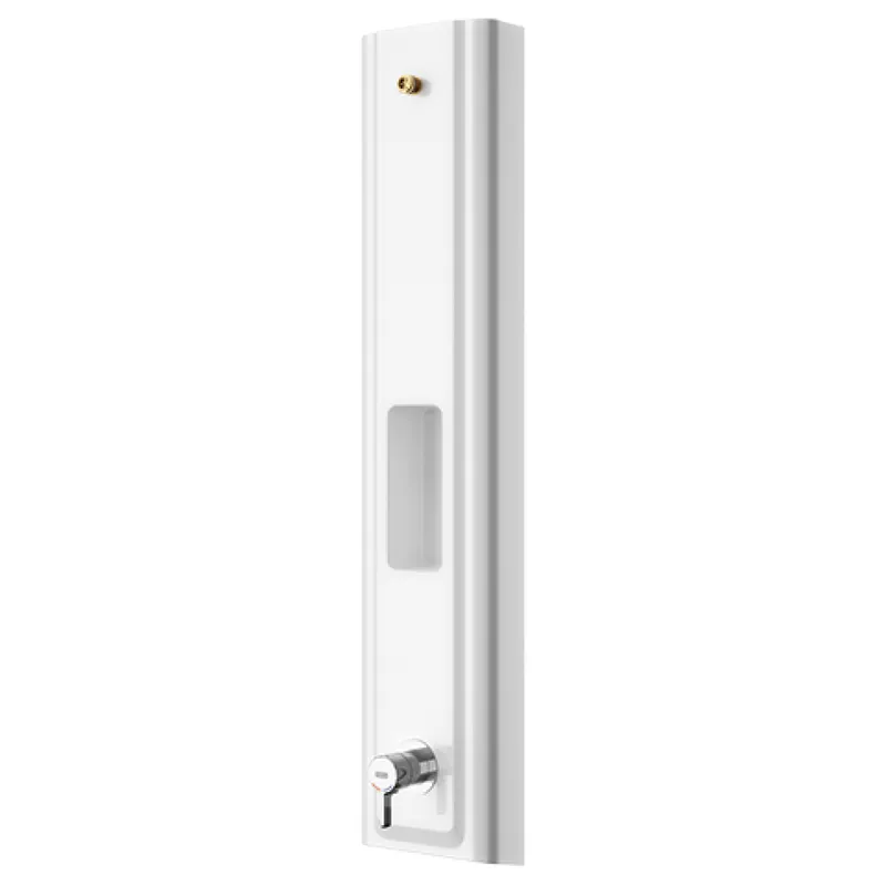 Aquarotter Duschpaneel, F5, MIRANIT, Thermostat, EHM, f. Duschkopf, Ablg., Hygieneoption