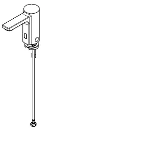 Aquarotter Standventil, F5, elek., o. Mischung, 5l, Batterie – Bild 2