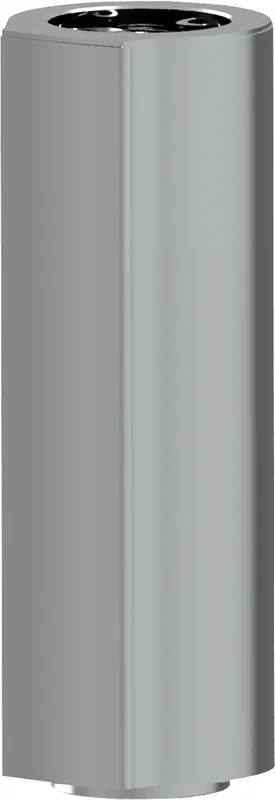 Aquarotter Sockel, F5, f. Elek.-Standarmaturen, Höhe 140 mm