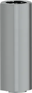 Aquarotter Sockel, F5, f. Elek.-Standarmaturen, Höhe 140 mm