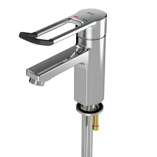 Aquarotter Thermostat-Standbatterie, F5, EHM, 125 mm, langer Hebel, Hygieneoption