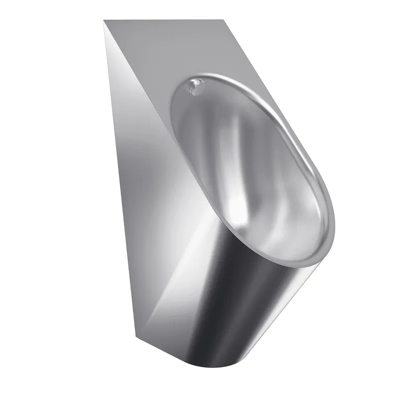 Aquarotter Urinal, CAMPUS, Edelstahl, Spritzkopf, 313x627x342 mm