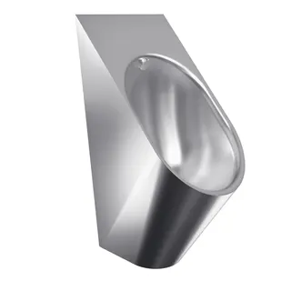 AR Urinal, CAMPUS, Edelstahl, Spritzkopf, 313x627x342 mm