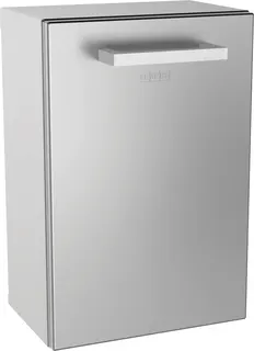 AR Abfallbehälter, RODAN, Edelstahl, 200x295x165 mm, Aufputz, ca. 3,7 l