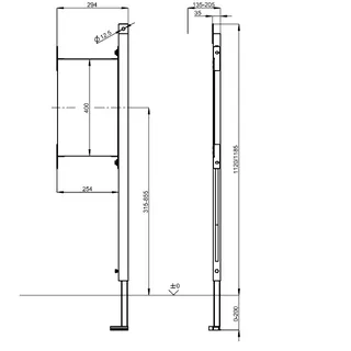 Aquarotter Befestigungselement, AQUAFIX, für Griff- u. Haltesysteme, rechte Mont. – Bild 3