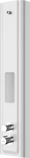 Aquarotter Duschpaneel, F5, hydr., MIRANIT, Therm., f. DUKO, Ablage, Hyg-Einheit