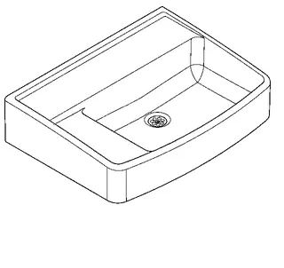 Aquarotter Klassenzimmerbecken, SIRIUS, MIRANIT, 600x150x450 mm, ohne Hahnloch – Bild 2