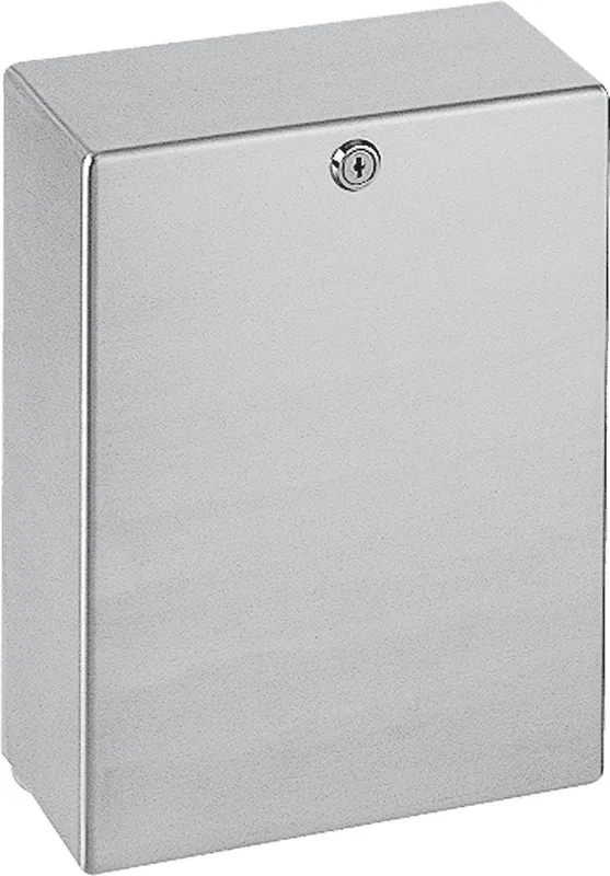 Aquarotter Papierhandtuchspender, HEAVY DUTY, Edelstahl, 258x352x127 mm, Aufputz