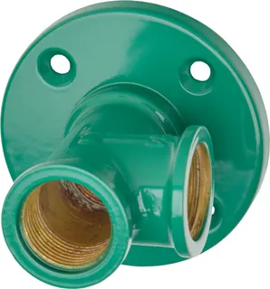 AR Wandanschlussstück, f. Wandarm DN20, grün, G3/4xG3/4