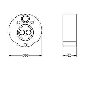 Aquarotter Verlängerungsset, F5, hydr. Duscharm. m. Mischer, 25 mm – Bild 3