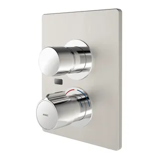 Aquarotter Duscharmatur, F5, hydr., Thermostat, UP, F-Set, Hygieneeinheit, 2xBypass