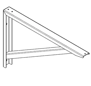 Aquarotter Konsole, SIRIUS, Edelstahl, 40x525x320 mm – Bild 2
