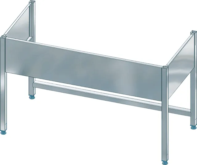 Aquarotter Untergestell, MAXIMA, Edelstahl, 1380x850x550 mm