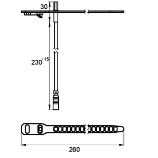 Aquarotter Temperaturfühler, A3000open, zum einstecken, Kaltwasserseite – Bild 3