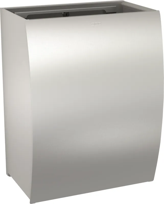 Aquarotter Abfallbehälter, STRATOS, Edelstahl, 396x521x270 mm, Aufputz, ca. 45 l