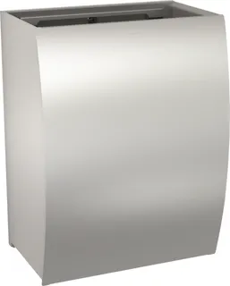 AR Abfallbehälter, STRATOS, Edelstahl, 396x521x270 mm, Aufputz, ca. 45 l