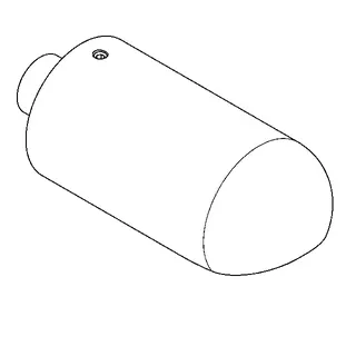 Aquarotter Duschkopf, MÜNCHEN, DN15, Düsenbr., winkelv., Wandanschluss, 9l – Bild 2