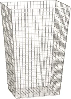 AR Abfallbehälter, RODAN, Edelstahl, 440x628x315 mm, ca. 61 l