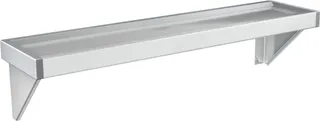 Aquarotter Ablage, SATURN, Edelstahl, 600x138x142 mm, Aufputz