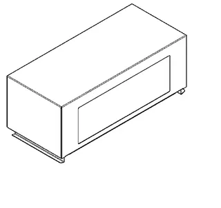 Aquarotter Klappdeckelaufsatz, RODAN, Edelstahl, 480x186x210 mm – Bild 2