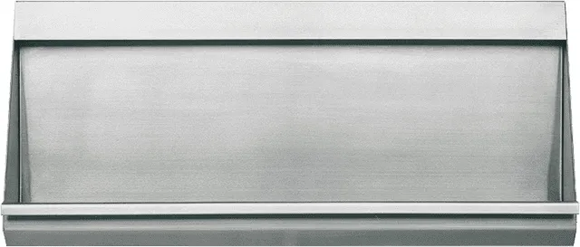 Aquarotter Reihenurinal, CAMPUS, Edelstahl V4A, 1800x515x235 mm, Siebablauf mittig