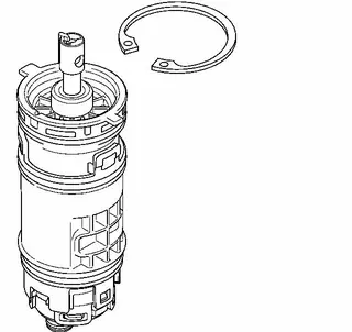 Aquarotter FRAMIC Mischkartusche, F5, hydr., f. Wand- u. Einbaubatterie, 2030046185 – Bild 2