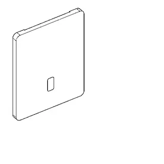 Aquarotter Urinalspülarmatur, F5, elek., DN15, UP, Fertigbauset, für Batterie/Netzteil – Bild 2